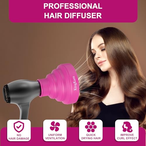 Collapsible Silicone Hair Diffuser