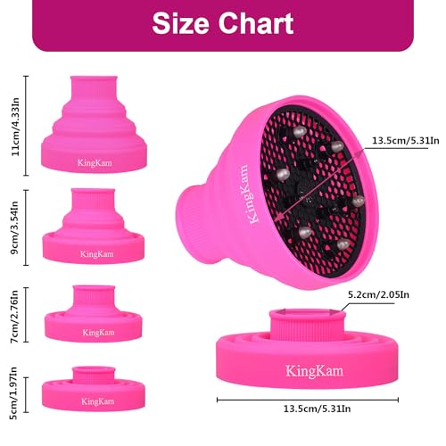 Collapsible Silicone Hair Diffuser