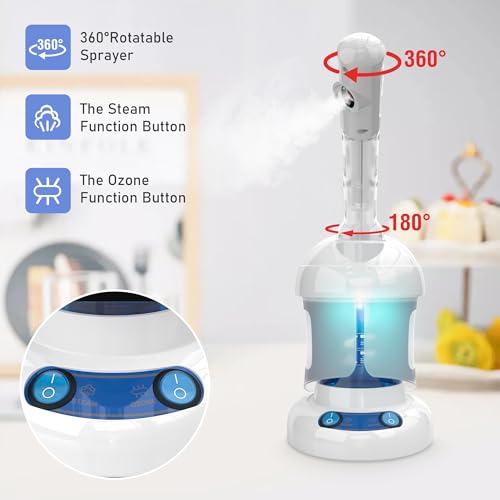 Ozone Nano Ionic Steamer