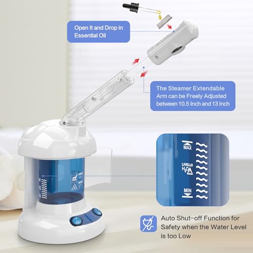 Ozone Nano Ionic Steamer