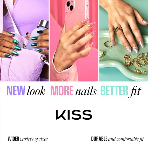 Core Press On Nails Jubilation Medium Coffin