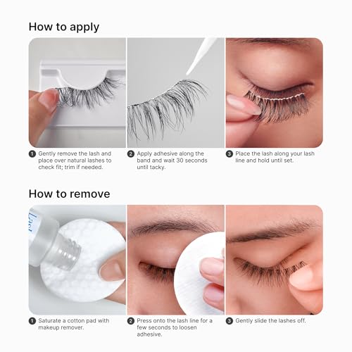Kiss Lash Adhesive, Lash Glue, 24hr Strip Eyelash Ad
