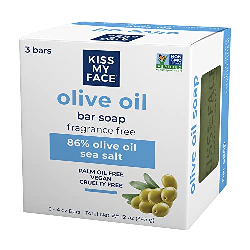 Olive Oil Fragrance Free Bar Soap