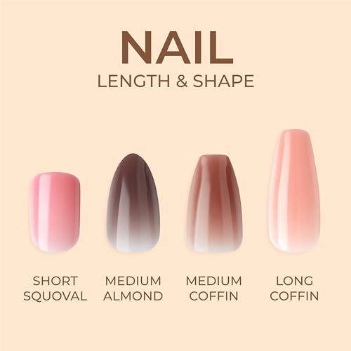 Bare but Better Nude Glow Long Coffin