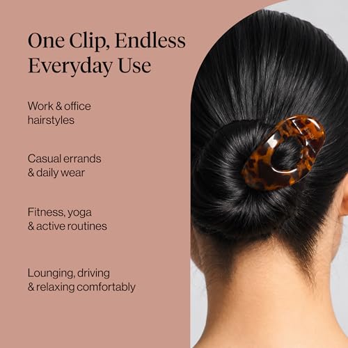 Medium Flat Claw Clip