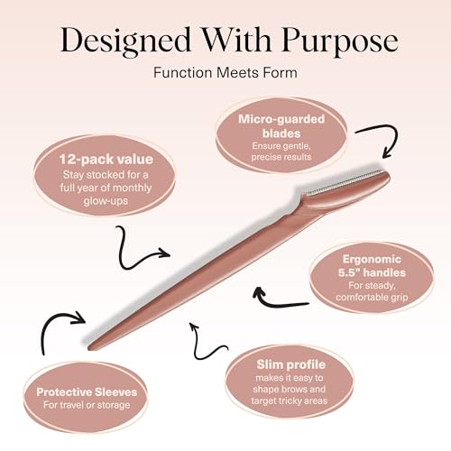 Terracotta Dermaplane 12 pcs