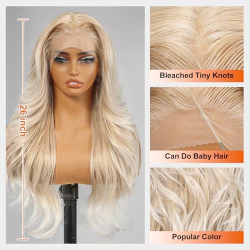 Blonde Layered Wave 13x4 Lace Front
