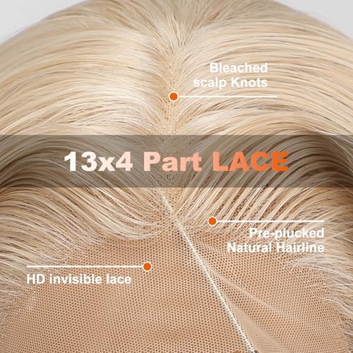 Blonde Layered Wave 13x4 Lace Front