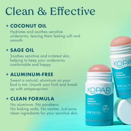 Aluminum Free Coconut Deodorant