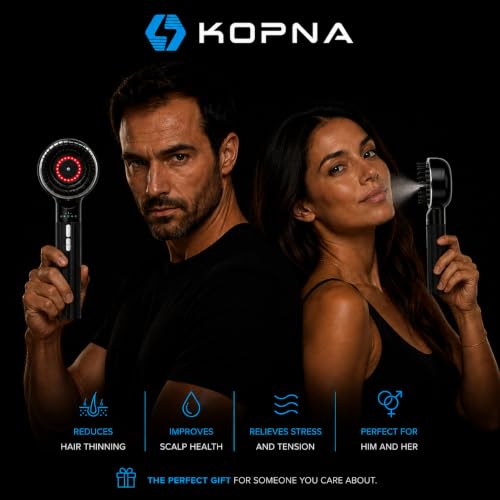 2-in-1 Electric Scalp Massager with Nano Mist Serum Applicator