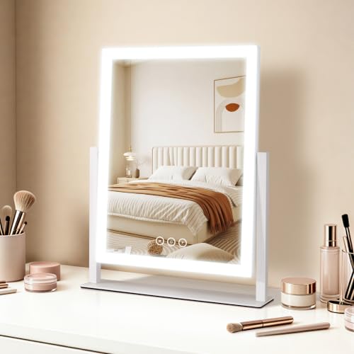 Lighted Vanity Mirror 16.7 x 13.2 Three Color Lights