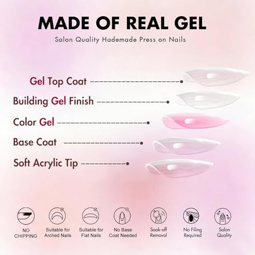 Cat Eye Press On Nails Almond