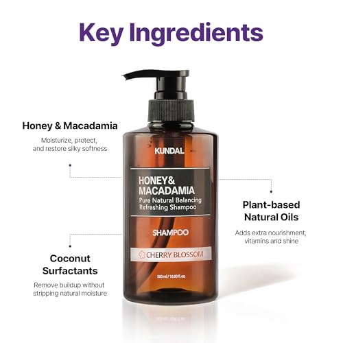 Honey & Macadamia Shampoo (Amber Vanilla)