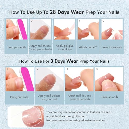 KXAMELIE Short Press on Nails Almond