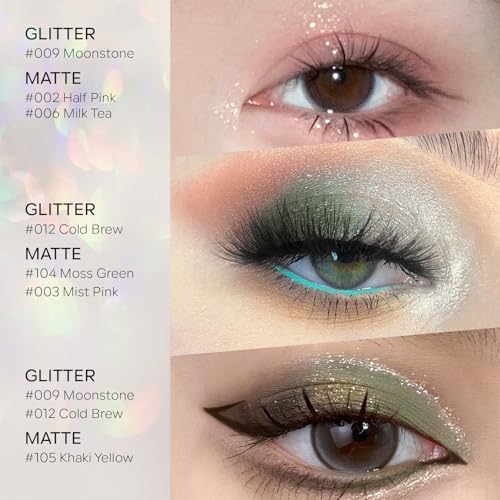 Dark Green Matte Eyeshadow Single Moss Green