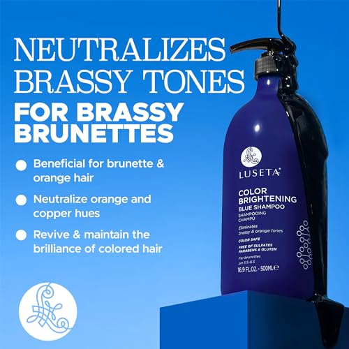 Color Brightening Blue Shampoo