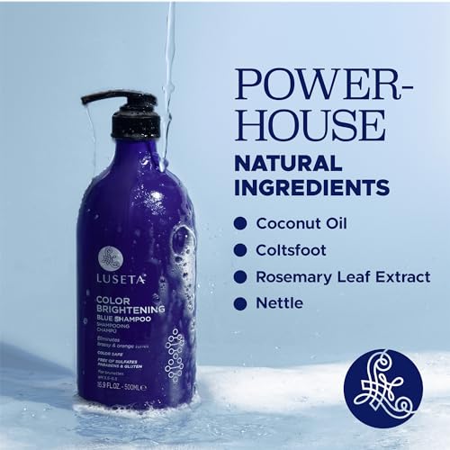 Color Brightening Blue Shampoo