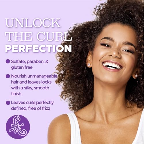 Luseta Curly Hair Shampoo and Conditioner Set, Curl Definition 16.9oz*2