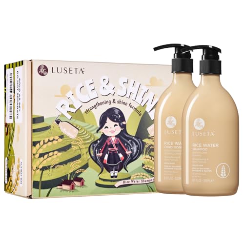 Luseta Rice Water Shampoo and Conditioner Set