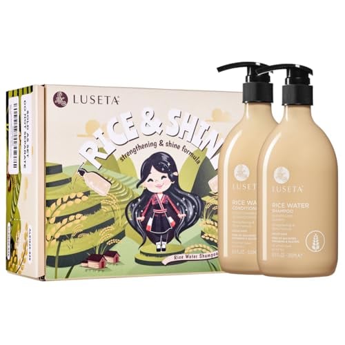 Luseta Rice Water Shampoo and Conditioner Set