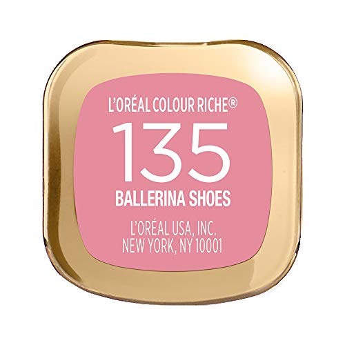 Colour Riche Original Creamy, Hydrating Satin Lipstick with Argan Oil and Vitamin E, Ballerina Shoes , 1 Count