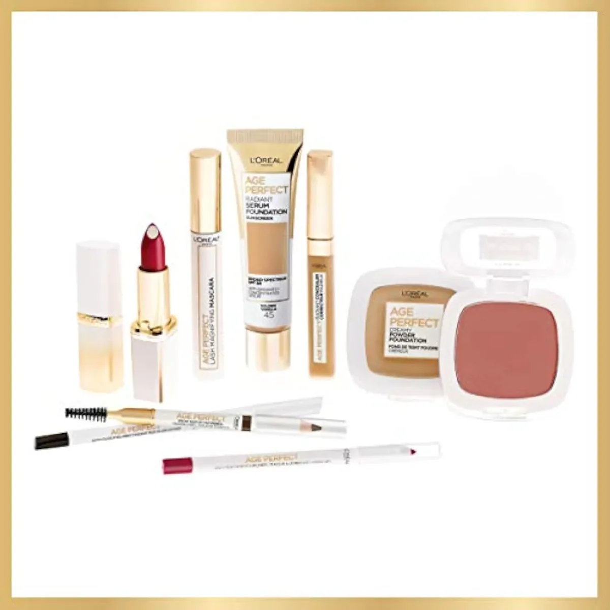 Age Perfect Face Blurring Primer Infused with Caring Serum Smoothes Liners and Pores