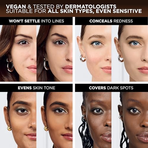 Super-Blendable Foundation, Medium Coverage Liquid Foundation Makeup