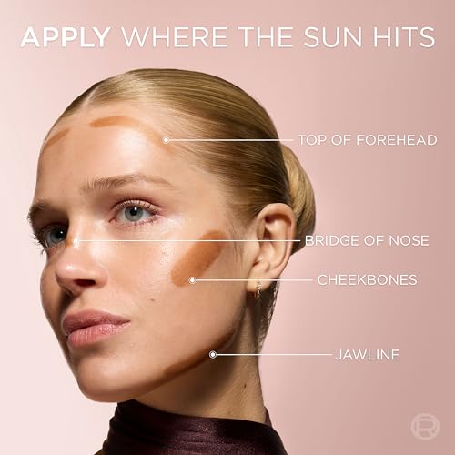 Lumi Bronze Le Stick Soleil Bronzer Stick, Cream-To-Powder Bronzer For A Sunkissed Face Makeup Glow, 110 Toasted Sunlight