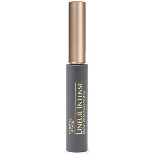 Makeup Lineur Intense Brush Tip Liquid Eyeliner, Black, 0.24 fl oz.
