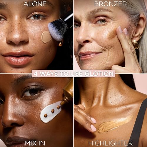 Makeup True Match Lumi Glotion, Natural Glow Enhancer, Illuminator Highlighter, Bronzing Drops For a Sun-Kissed Glow For Face and Body, 902 Light, 1.35 fl oz