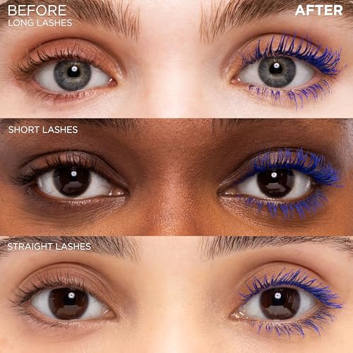 L’Oreal Paris Original Voluminous Mascara, Building Mascara Volume and Length Formula, Washable, Cobalt, 0.26 Fl Oz., 1 Count