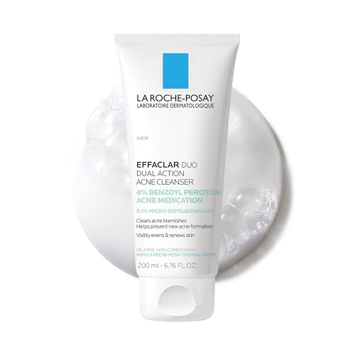 Acne treatment with LHA exfoliant helps clear and prevent blemishes. Paraben free