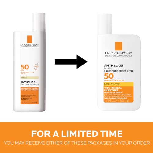 Anthelios Fluid Mineral Sunscreen for Face SPF 50