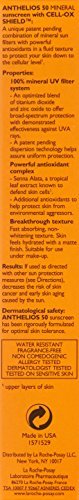 Anthelios Fluid Mineral Sunscreen for Face SPF 50