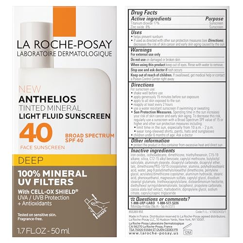 Anthelios Tinted Mineral SPF 40 Deep