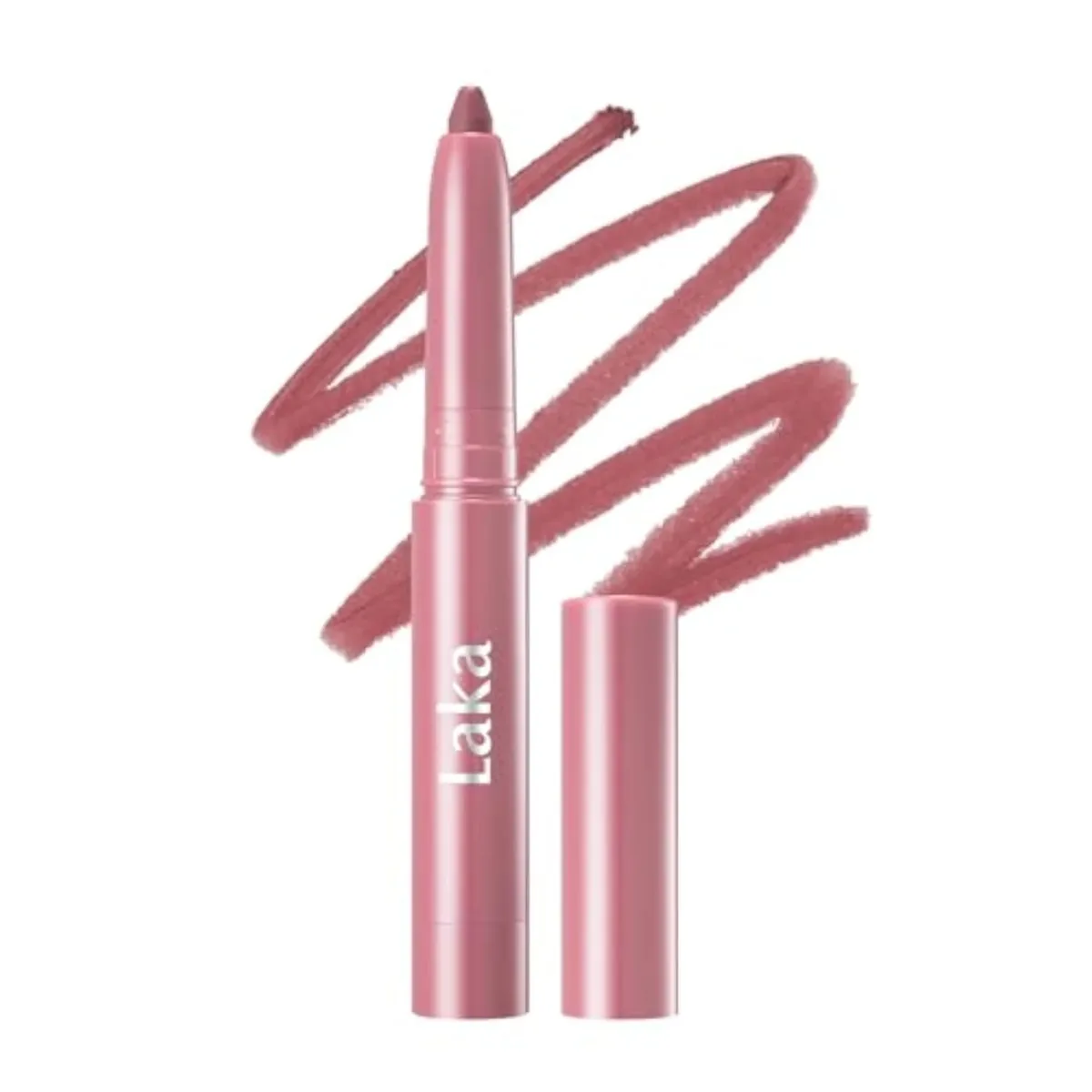 Lip Liner - Smooth & Blendable Soft Matte Lip Contour Pencil for Shaping & Overlining Lips | Waterproof Formula, Oil-Cleanse Off, Long-Lasting Wear | #02 Suede Pink (Cool Nude