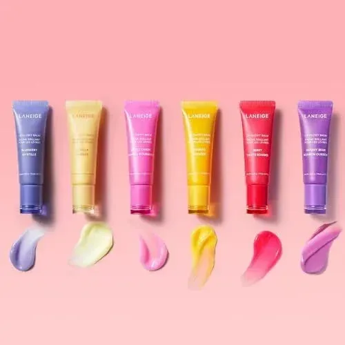 Lip Glowy Balm, Berry: Sheer Tinted Lip Moisturizer with Shea Butter