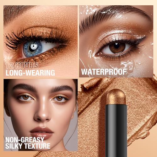 8 Color Dual-Ended Eyeshadow Stick Set