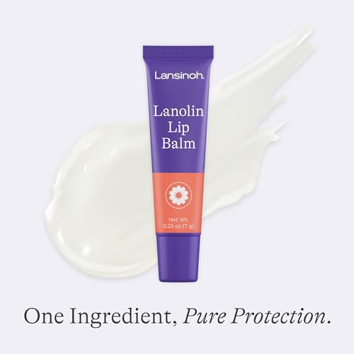 Lanolin Lip Balm, 2 Pack of 0.25 Ounces Each