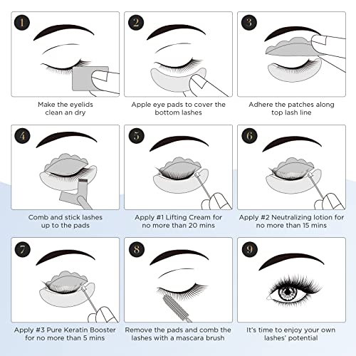 Lash Lift Kit Professional Eyelash Perm Liquid Set