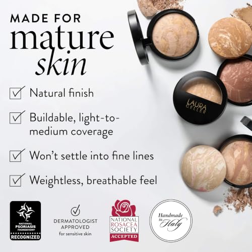LAURA GELLER Baked Balance-n-Brighten Powder Foundation – Light