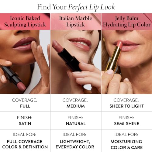 LAURA GELLER Italian Marble Sheer Hydrating Lipstick -Berry Vanilla