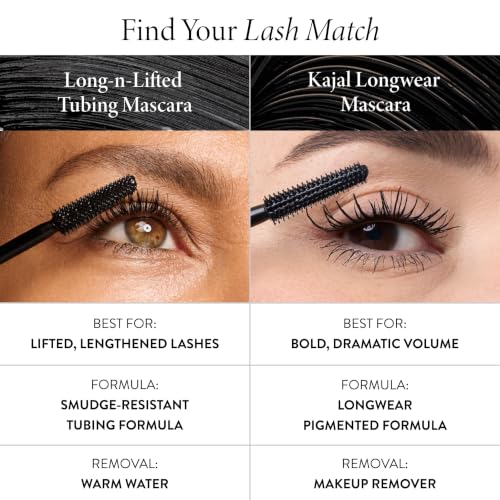 LAURA GELLER Kajal Longwear Mascara – Black – Lengthen & Define