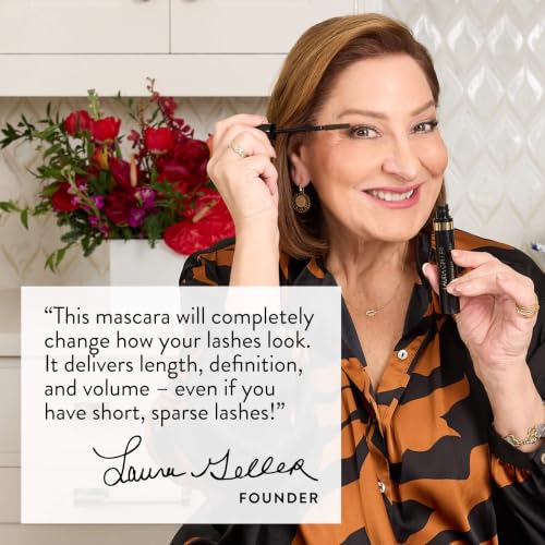 LAURA GELLER Kajal Longwear Mascara – Black – Lengthen & Define