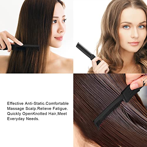 3 Pack Teasing Combs with Metal Pick