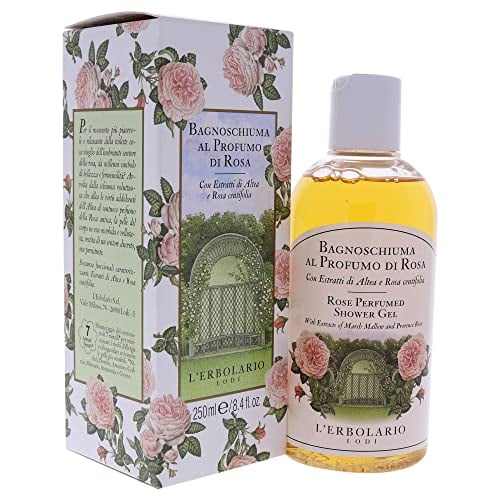 Perfumed Shower Gel – Soothing Body Soap with Marsh Mallow – Protecting and Toning Body Wa
