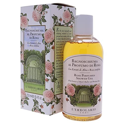 Perfumed Shower Gel – Soothing Body Soap with Marsh Mallow – Protecting and Toning Body Wa