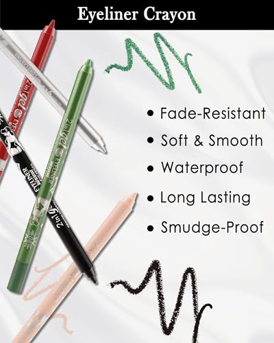White Waterline Eyeliner Waterproof