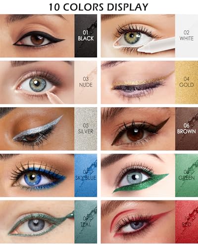 White Waterline Eyeliner Waterproof
