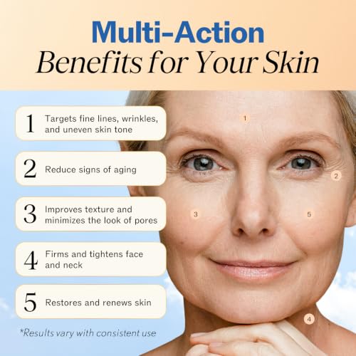 Anti Aging Retinol Face Cream for Women – Wrinkle & Neck Cream for Firming